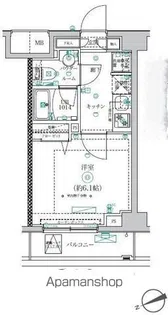 RELUXIA横濱弘明寺【7階】の間取り