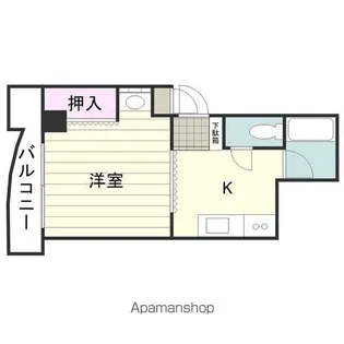 マダレットハイツ【305号室】の間取り