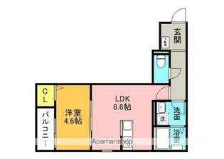 グランレーヴ井尻A棟【3階】の間取り