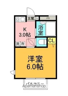 ヒルトップ鶴川【1階】の間取り