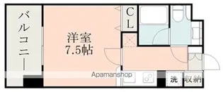 レジディア熊本辛島【12階】の間取り