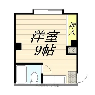 シャトー桂【102号室】の間取り