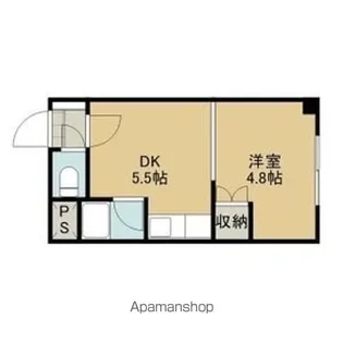 サニードムス【302号室】の間取り