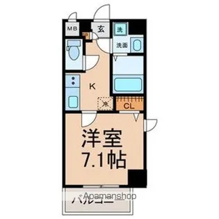 Z・R名駅【601号室号室】の間取り
