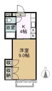 グレースハイツ【204号室】の間取り