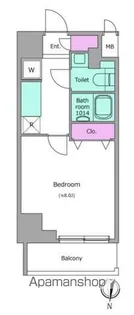 ラクラス両国【5階】の間取り