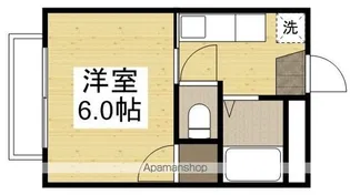 コーポうきた【1階】の間取り