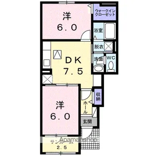 HOUSE・10【1階】の間取り
