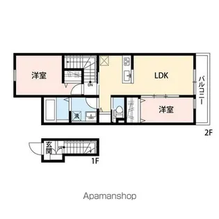 GRAND REVE【2階】の間取り