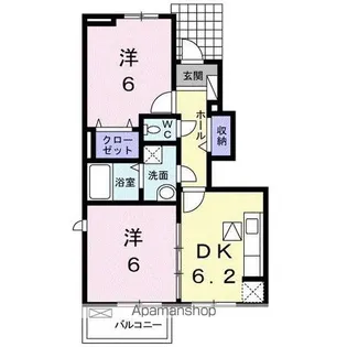 香川県さぬき市昭和【アパート】の間取り