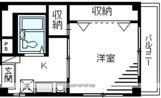 パークサイド本駒込【401号室】の間取り