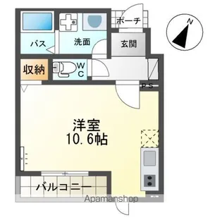 グランドコートMH【1階】の間取り