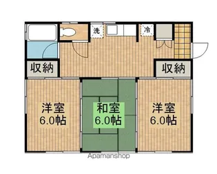 コーポ秀峰S【2階】の間取り