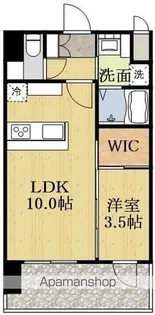 ALIVIS三国本町【3階】の間取り