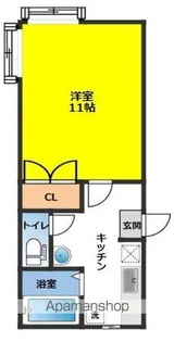 アーバンエステートⅢ【2階】の間取り