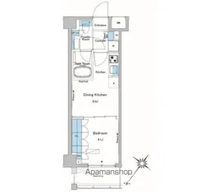 東京都杉並区和田2丁目【マンション】の間取り