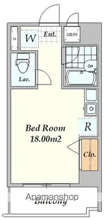 高橋南新宿ビル【401号室】の間取り