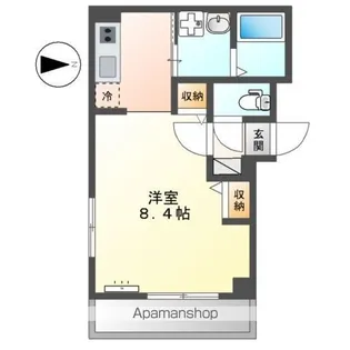 コンフォート本牧【4階】の間取り