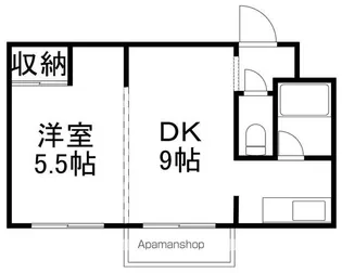 メゾンドゥジュリアン【305号室】の間取り