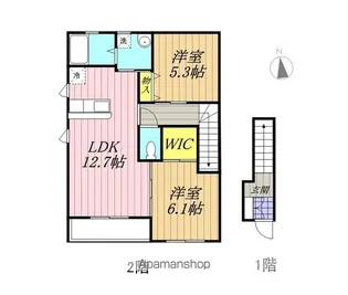 アネックスコートⅡ【B201号室】の間取り