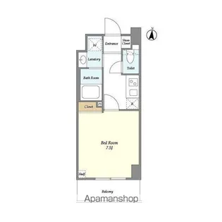リテラス本所吾妻橋【5階】の間取り