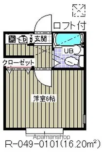 グリーンハイツ行徳【1階】の間取り