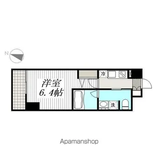 SHOKEN RESIDENCE 横浜戸部【8階】の間取り