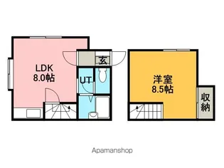 アーバンハウス富丘【3階】の間取り