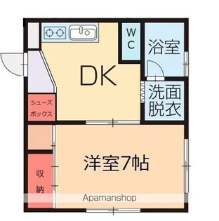 L COLLECTION 関屋田町【2階】の間取り