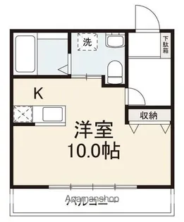 サニーハウス扇町【2階】の間取り