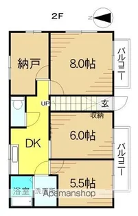 マイルド31【203号室】の間取り