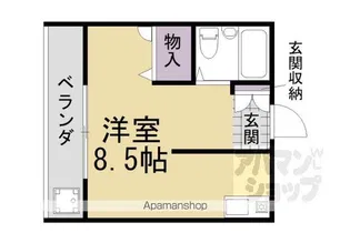 LA PAIX【2階】の間取り