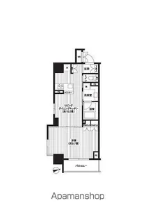 1LDKの間取り画像