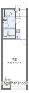 クレイノこもれび【2階】の間取り