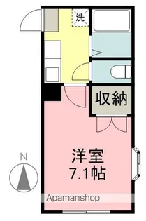 サンヒルズ旭ヶ丘【2階】の間取り