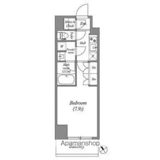 ACP RESIDENCE 西巣鴨【4階】の間取り