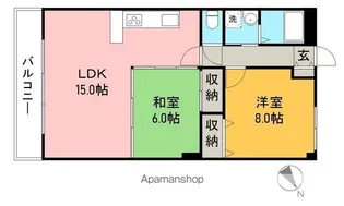 西山ビル【3階】の間取り