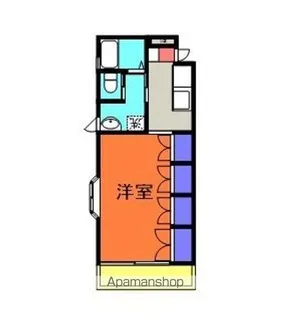 ヴィラ・シティ ハナナカ【301号室】の間取り