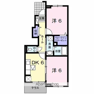 エスペランサA【1階】の間取り