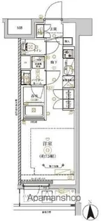 東京都新宿区北新宿3丁目【マンション】の間取り