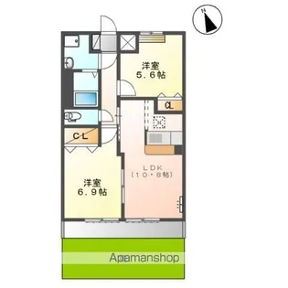 あいな39【1階】の間取り