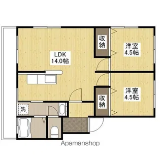 細澤マンション【1階】の間取り