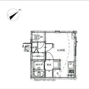 メゾンドシエル【3階】の間取り