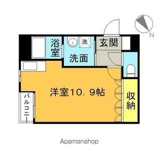 ブルーム【103号室】の間取り