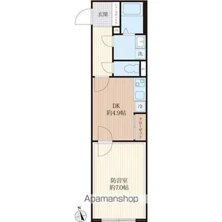 VORT高井戸西RESIDENCE【1階】の間取り