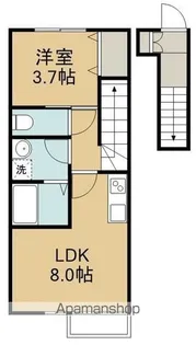 エクシリア高砂【2階】の間取り