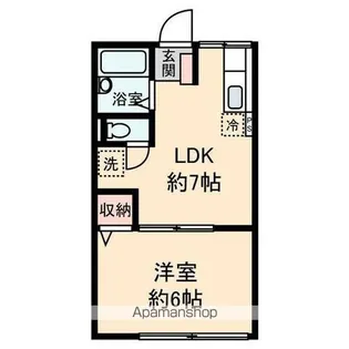 エスポワール【2階】の間取り