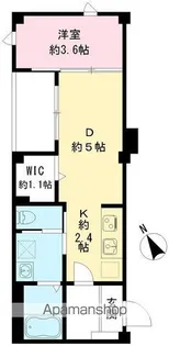 東京都杉並区西荻南3丁目【マンション】の間取り