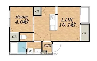 メゾン・ド・メグ大森【1階】の間取り