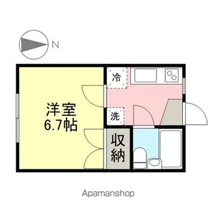 ハイツセンチュリー【B号室】の間取り